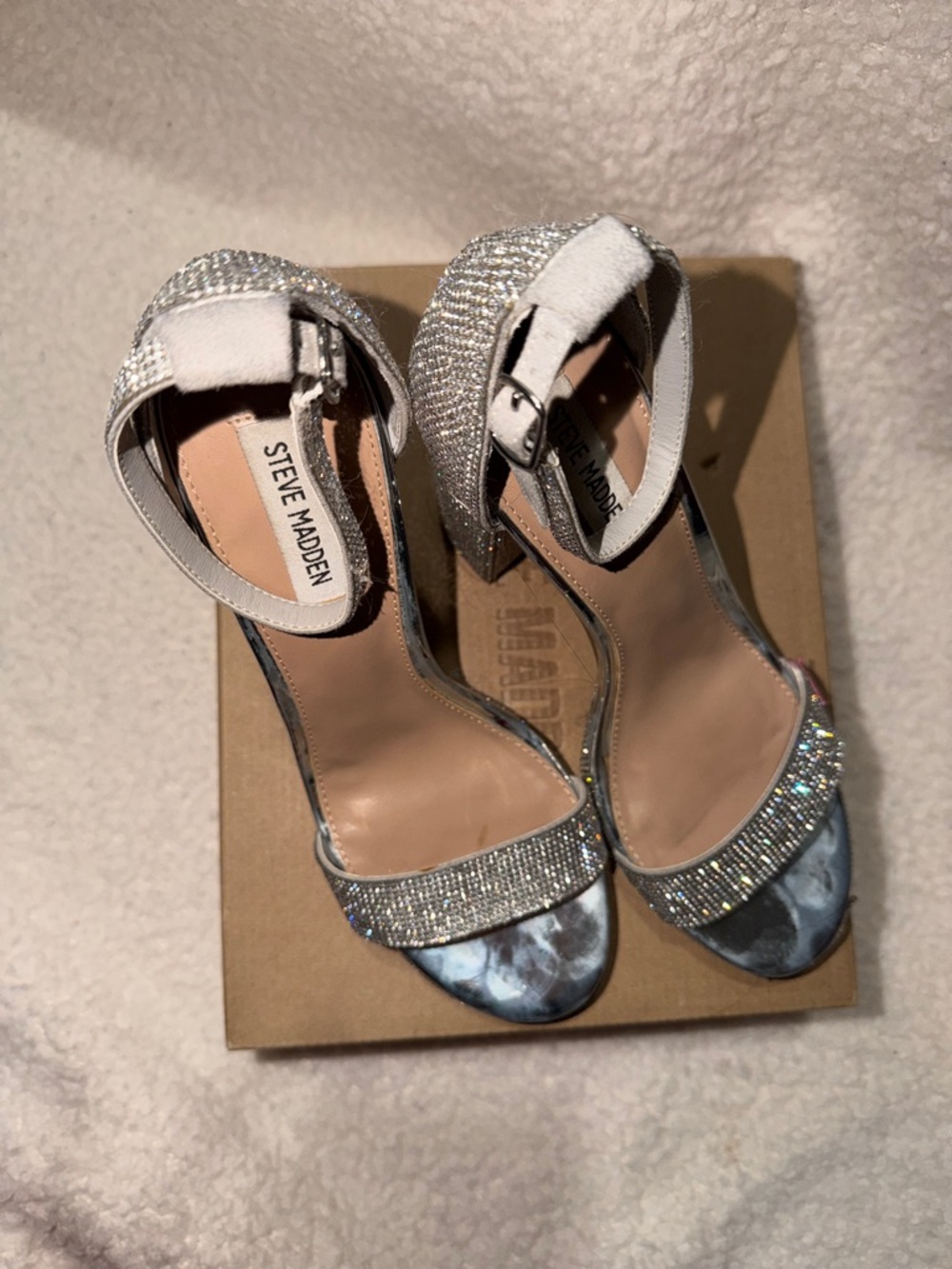 Steve Madden Entourage Rhinestone Heels - Picture 3 of 6